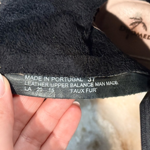 Women’s DROMEDARIS Kikka black leather & suede boots- Size 37 - Picture 5 of 10